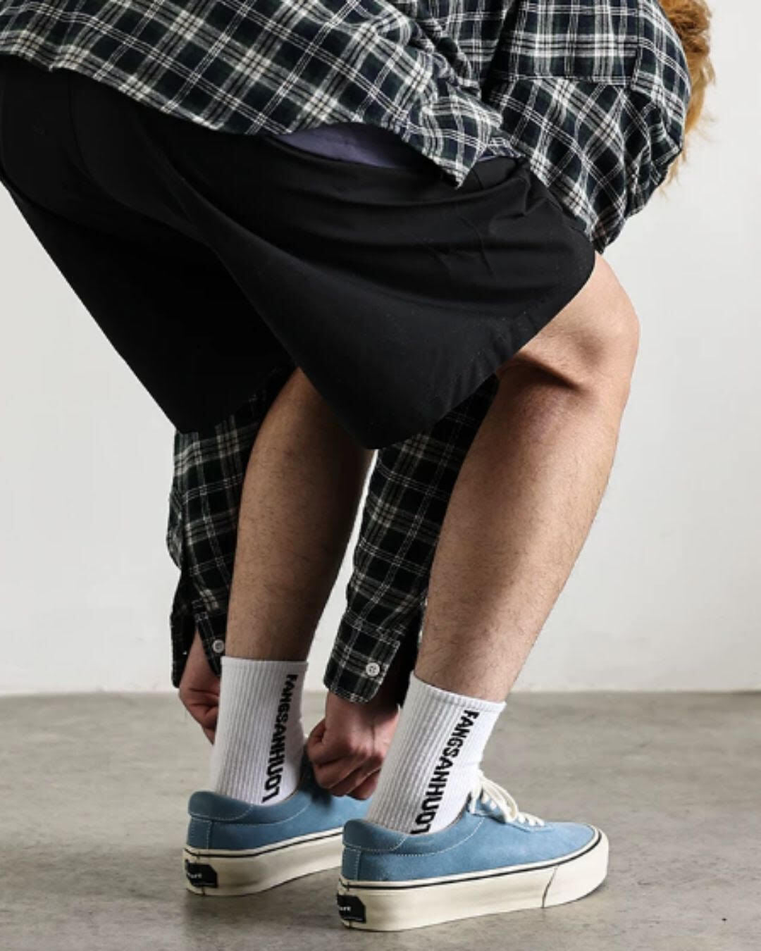 【URBANEST】スエード調プラットフォーム厚底スニーカー 4color UN0056