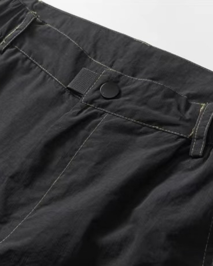 【URBANEST】ツートーンナイロンショートパンツ UN0032
