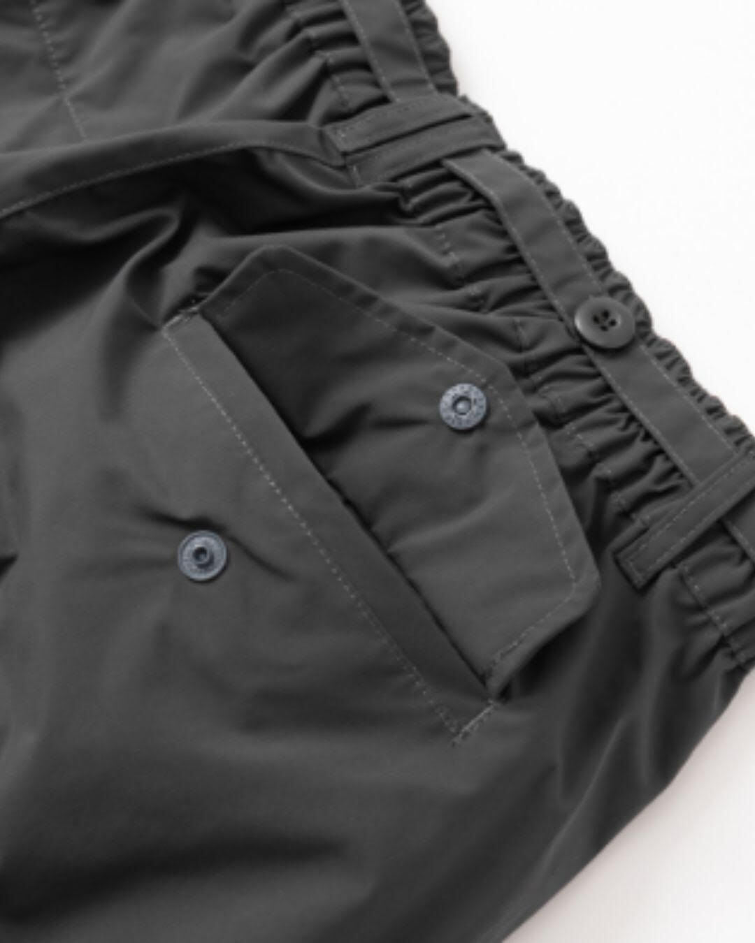 【URBANEST】ロングドローコードワイドパラシュートパンツ 2color UN0087