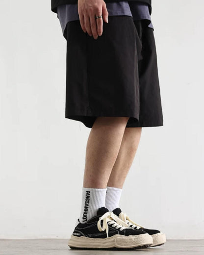 【URBANEST】極太ロープ風シューレースキャンバス厚底スニーカー 3color UN0055
