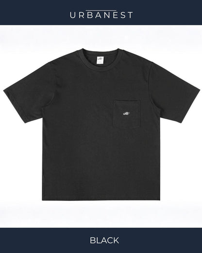 【URBANEST】【1着￥5490】【お得なSET商品】胸ポケットワンポイントクルーネックTシャツ 7color UN0073