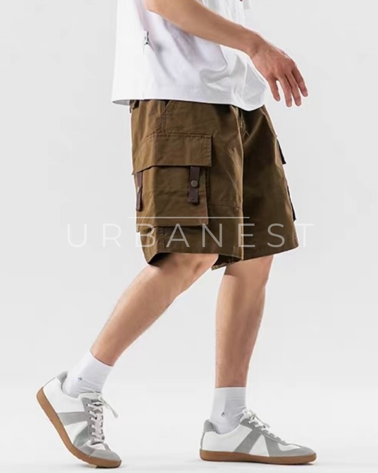 【URBANEST】フラップカーゴショートパンツ 3color UN0015