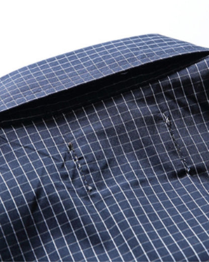 【URBANEST】リラックスフィット格子柄半袖シャツ 2color UN0093