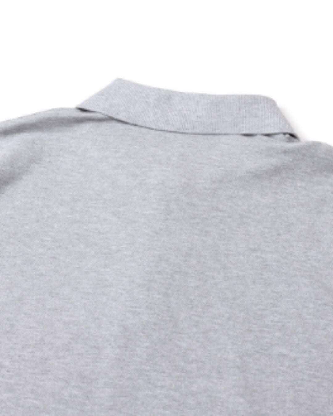 【URBANEST】オーバーサイズスナップボタン半袖ポロシャツ 4color UN0076