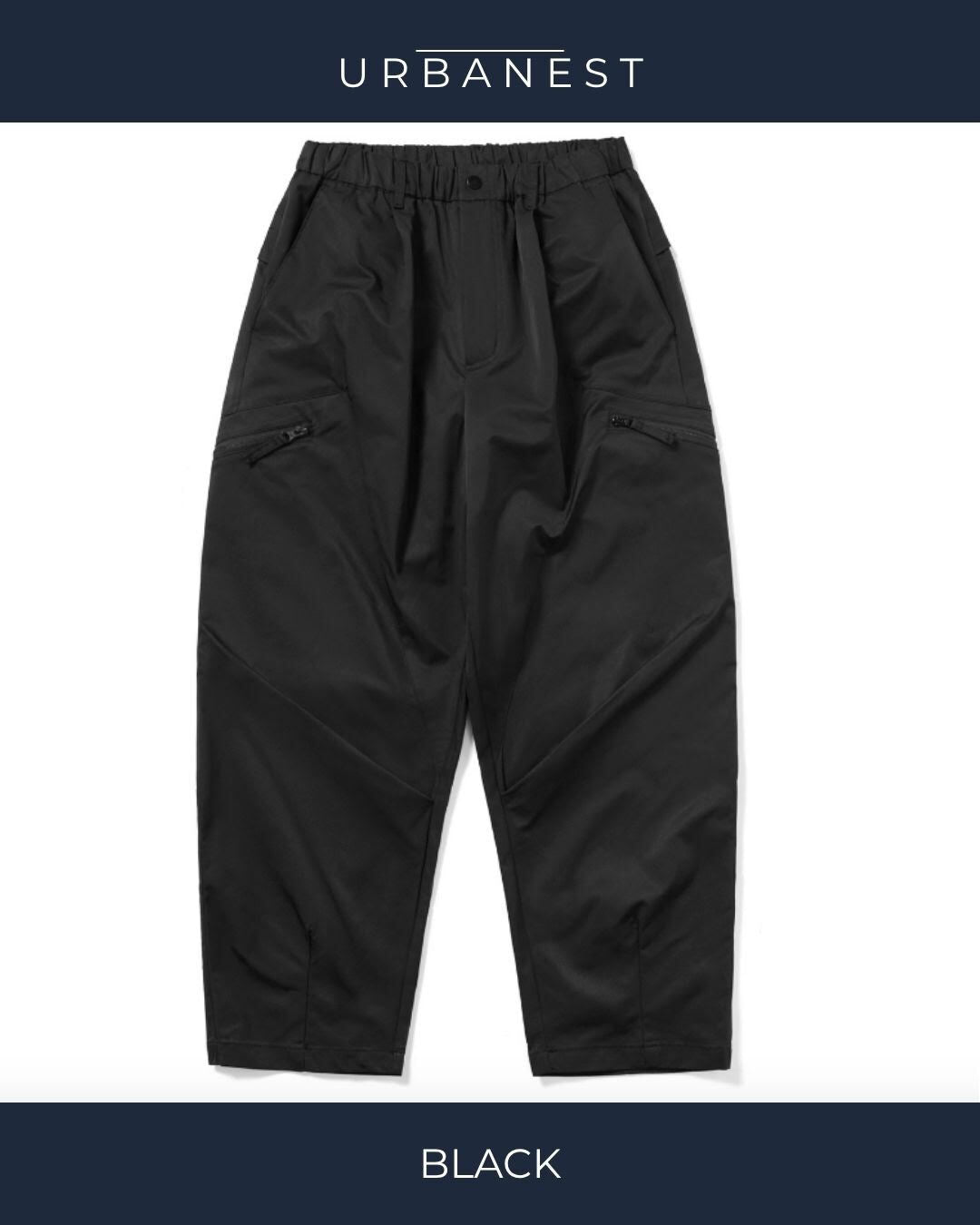 【URBANEST】ワイドバルーンバギーパンツ 3color UN0080