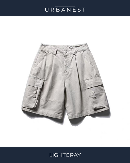 【URBANEST】フラップカーゴショートパンツ 3color UN0015