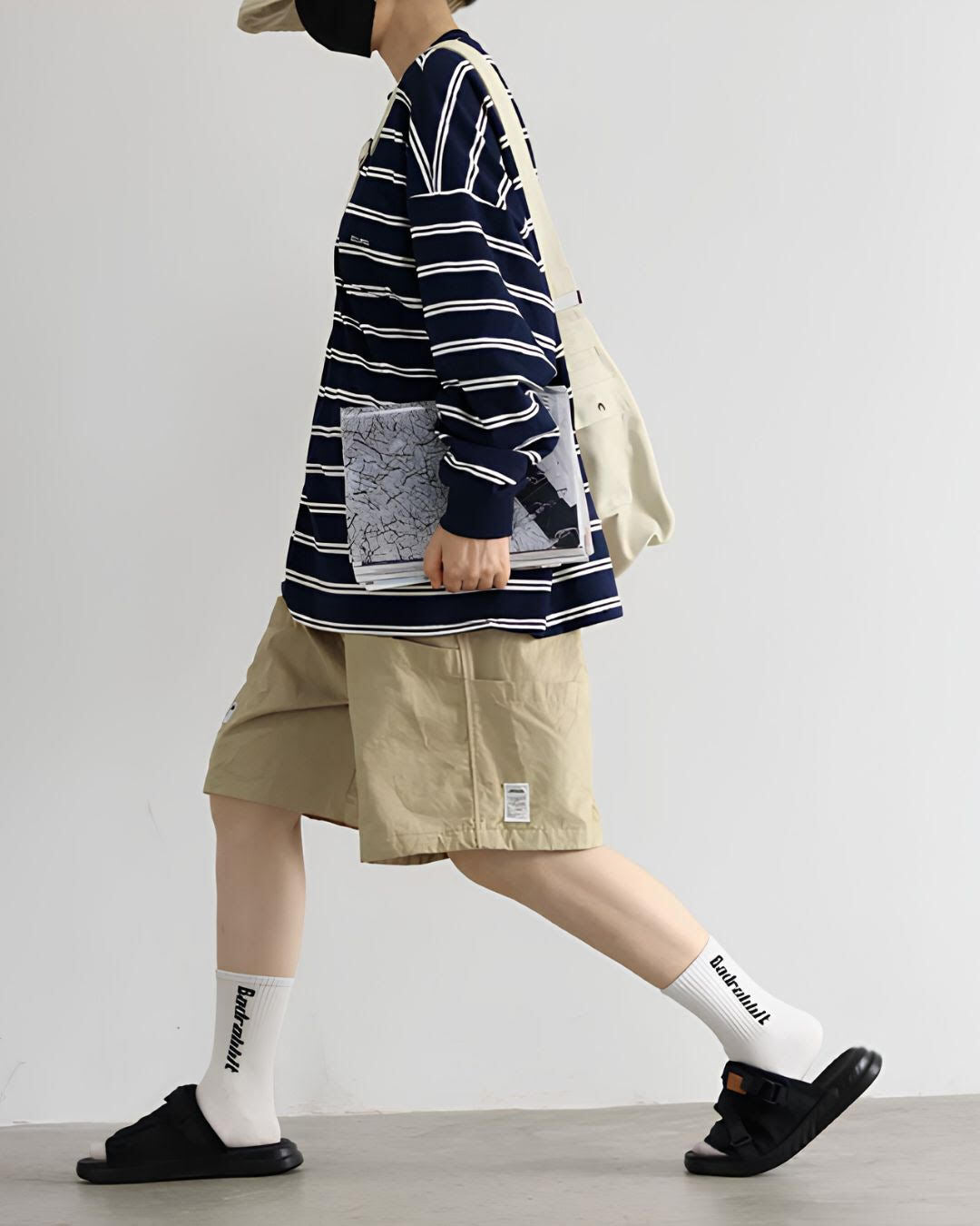 【URBANEST】クロスベルトスライドサンダル 2color UN0062