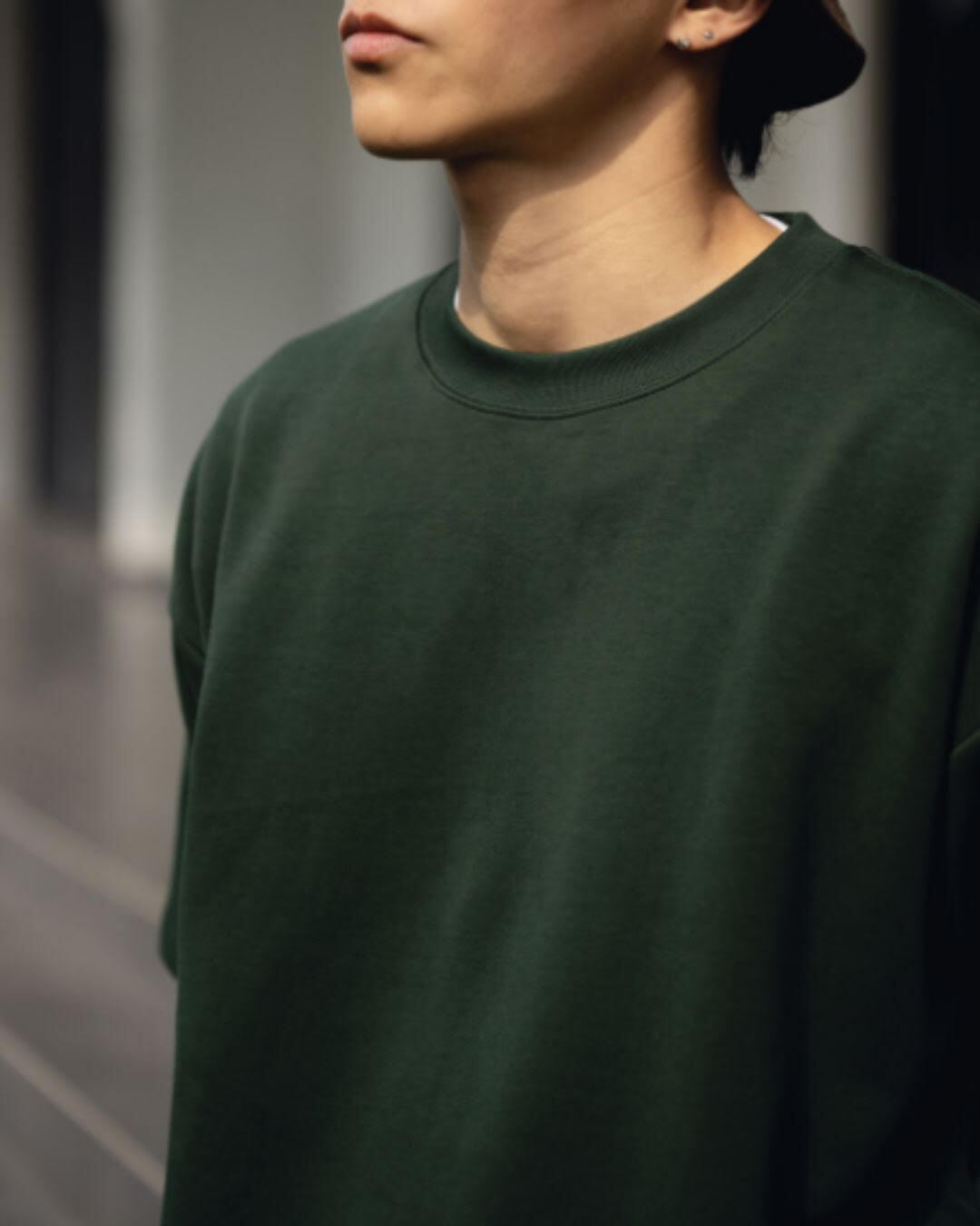 【URBANEST】ドロップショルダーオーバーサイズTシャツ 4color UN0074
