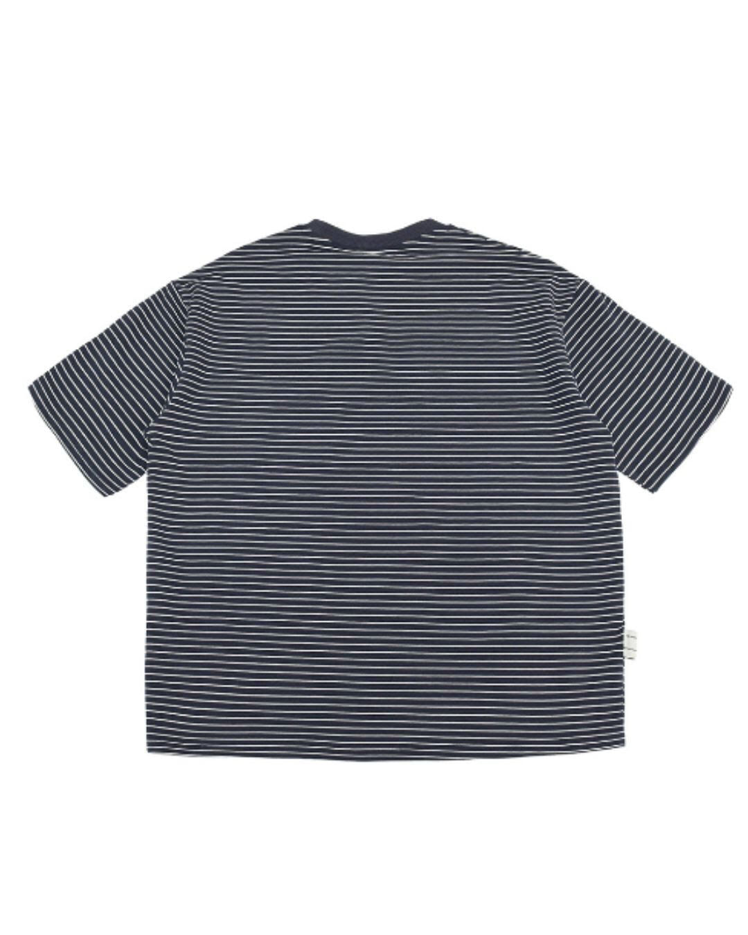 【URBANEST】【1着￥4490】【お得なSET商品】細ボーダーオーバーサイズクルーネックTシャツ 2color UN0095