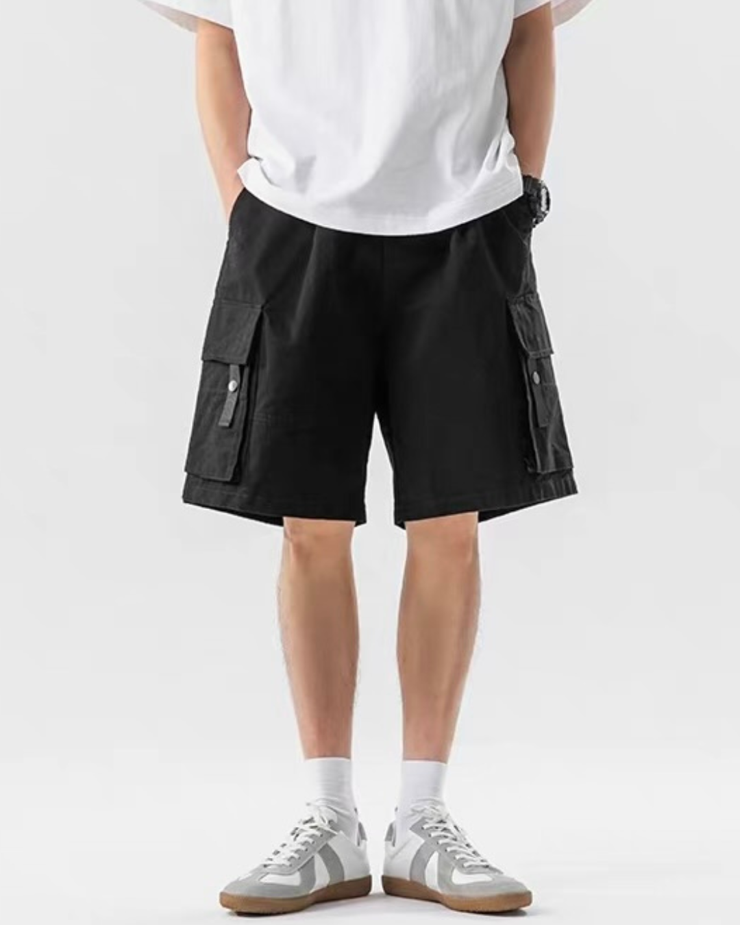 【URBANEST】フラップカーゴショートパンツ 3color UN0015