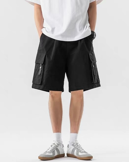 【URBANEST】フラップカーゴショートパンツ 3color UN0015