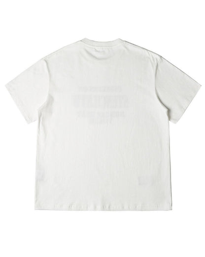 【URBANEST】【1着￥4290】【お得なSET商品】ステンシルロゴクルーネックグラフィックTシャツ 2color UN0088