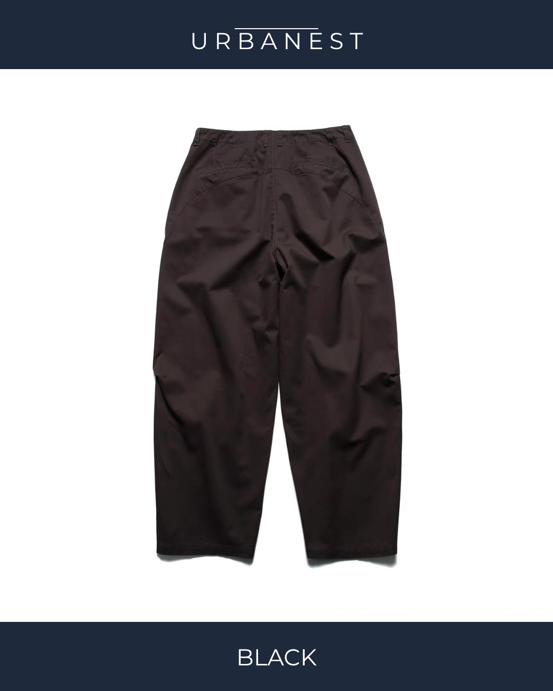 【URBANEST】ツータックバルーンチノパンツ 3color UN0040