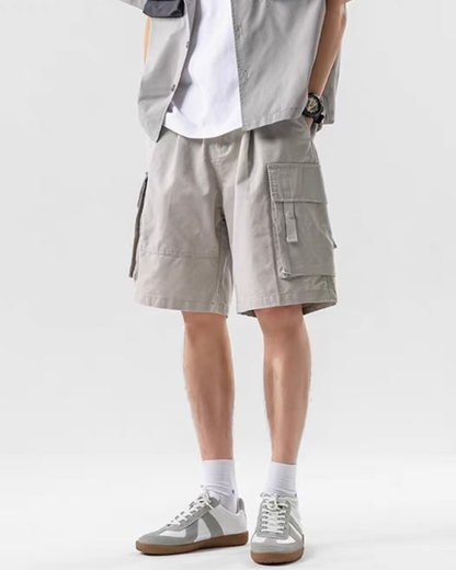 【URBANEST】フラップカーゴショートパンツ 3color UN0015