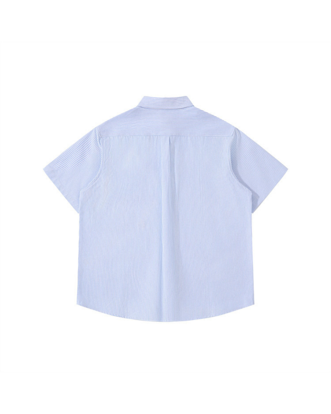 【URBANEST】ボタンダウンワンポイントストライプシャツ UN0006