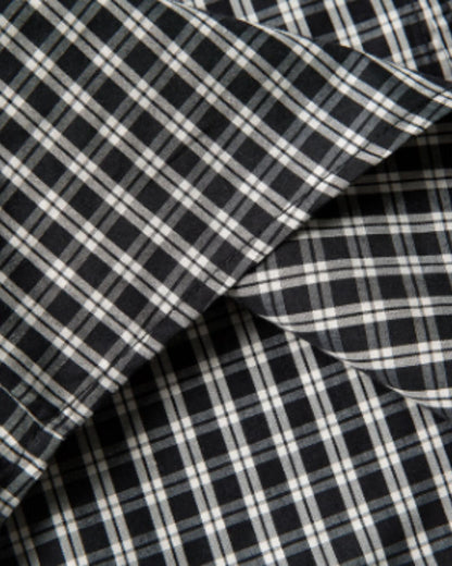 【URBANEST】チェック柄半袖フィッシングシャツ 2color UN0097