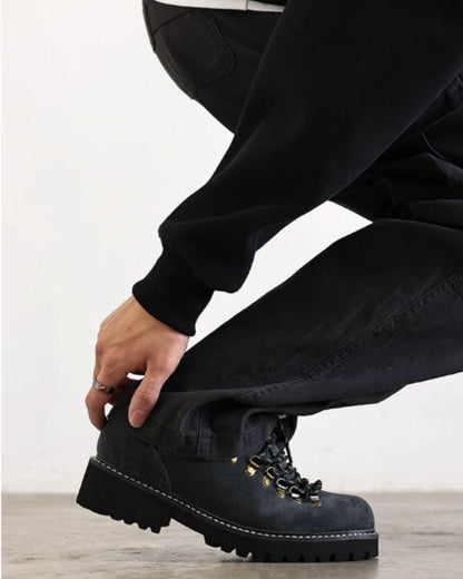 【URBANEST】スエード調ローカットトレッキングスニーカー UN0060