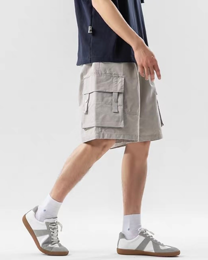 【URBANEST】フラップカーゴショートパンツ 3color UN0015