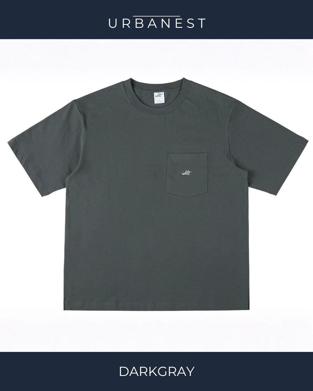 【URBANEST】【1着￥5490】【お得なSET商品】胸ポケットワンポイントクルーネックTシャツ 7color UN0073