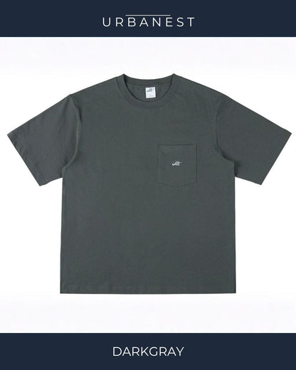 【URBANEST】【1着￥5490】【お得なSET商品】胸ポケットワンポイントクルーネックTシャツ 7color UN0073