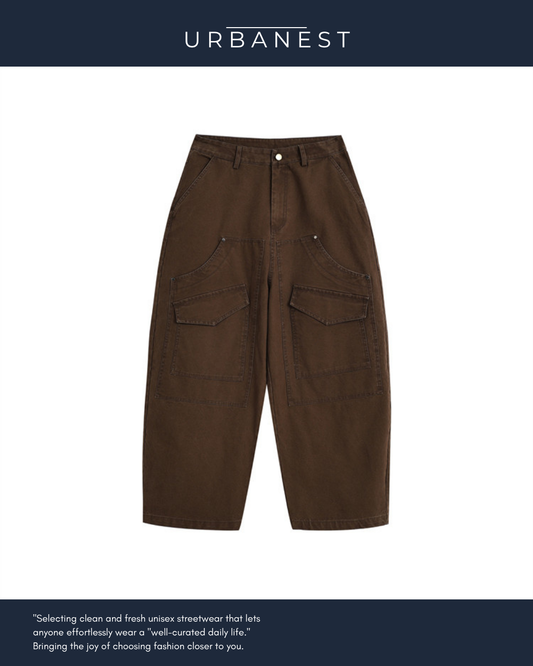 【URBANEST】ヴィンテージウォッシュカーゴパンツ 2color UN0043