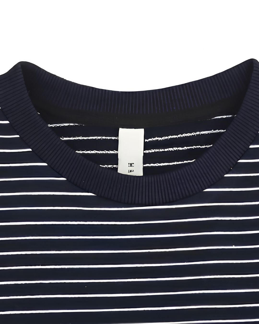 【URBANEST】【1着￥4490】【お得なSET商品】細ボーダーオーバーサイズクルーネックTシャツ 2color UN0095