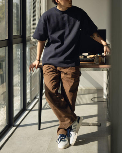 【URBANEST】ダブルニーワイドペインターワークパンツ 4color UN0083