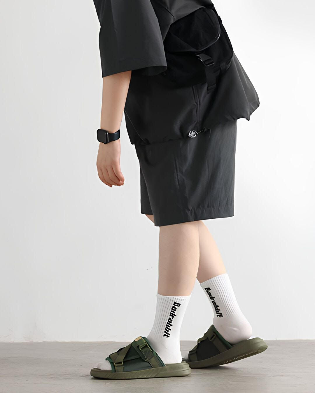 【URBANEST】クロスベルトスライドサンダル 2color UN0062