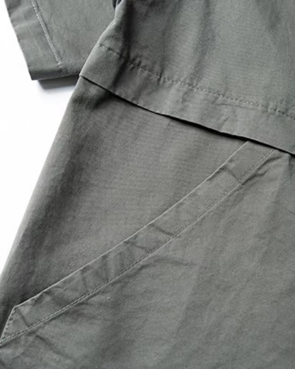 【URBANEST】ルーズフィットユーティリティシャツ 2color UN0041