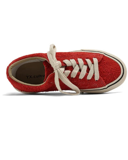 【URBANEST】レトロカジュアルローカットスエードスニーカー 4color UN0053