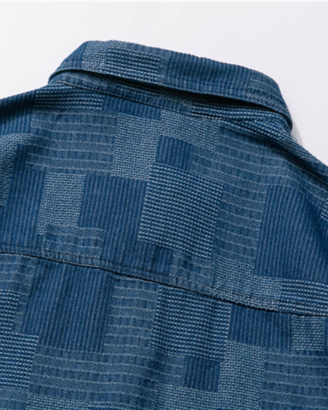 【URBANEST】ミックスパターンハーフスリーブシャツ 2color UN0104