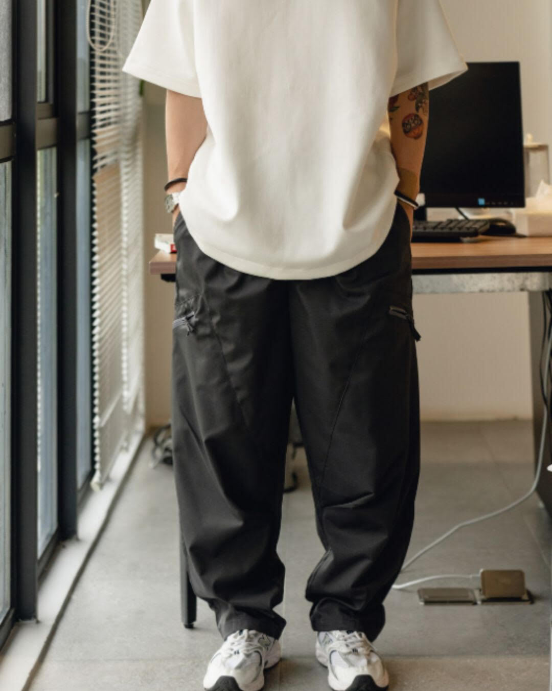 【URBANEST】ワイドバルーンバギーパンツ 3color UN0080