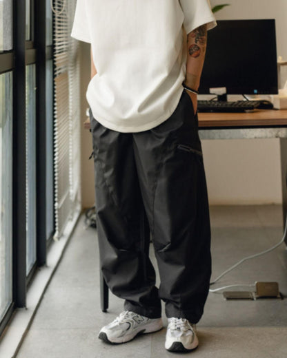【URBANEST】ワイドバルーンバギーパンツ 3color UN0080