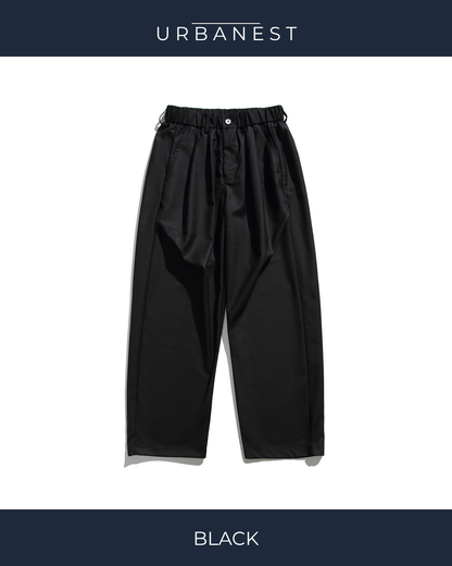 【URBANEST】タックワイドイージースラックス 2color UN0108