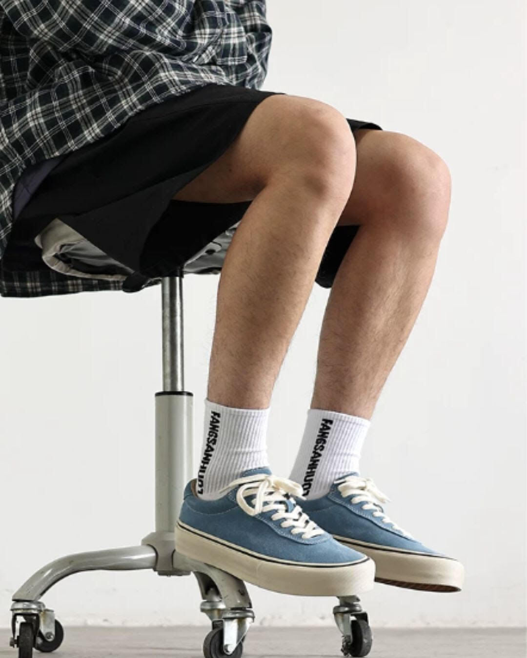 【URBANEST】スエード調プラットフォーム厚底スニーカー 4color UN0056