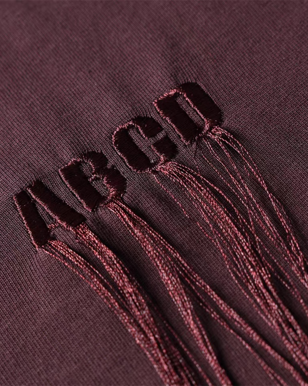 【URBANEST】フリンジロゴルーズアクセントTシャツ UN0036