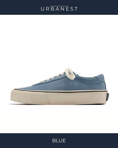 【URBANEST】スエード調プラットフォーム厚底スニーカー 4color UN0056