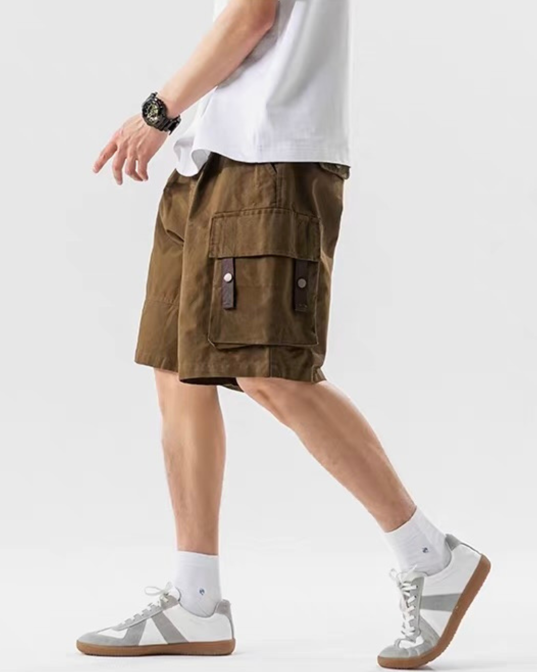【URBANEST】フラップカーゴショートパンツ 3color UN0015