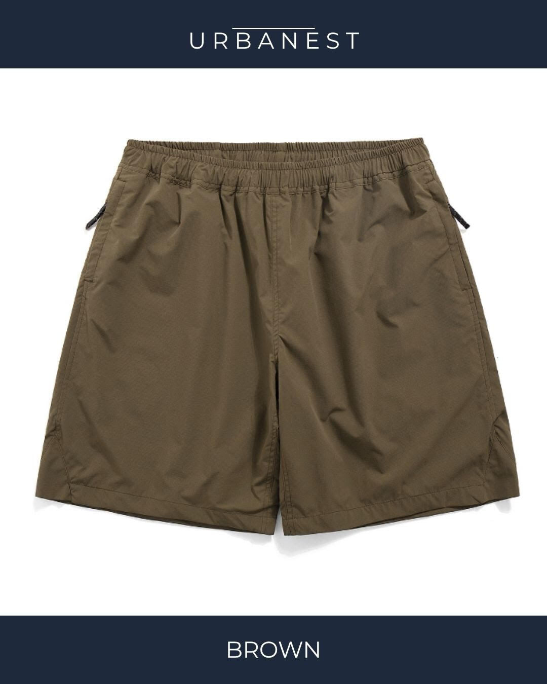 【URBANEST】テックワイドスーパーバギーショートパンツ 5color UN0078