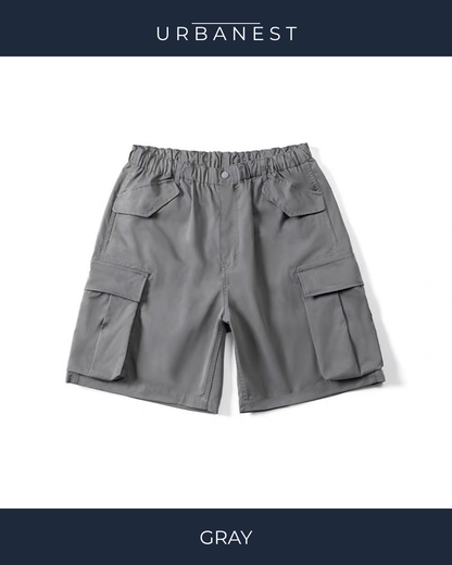 【URBANEST】マルチポケットカーゴショートパンツ 3color UN0031