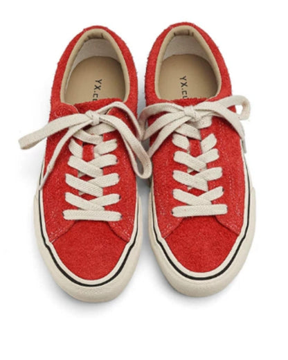 【URBANEST】レトロカジュアルローカットスエードスニーカー 4color UN0053