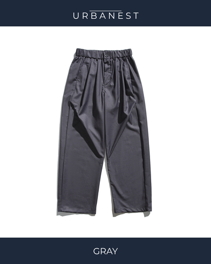 【URBANEST】タックワイドイージースラックス 2color UN0108