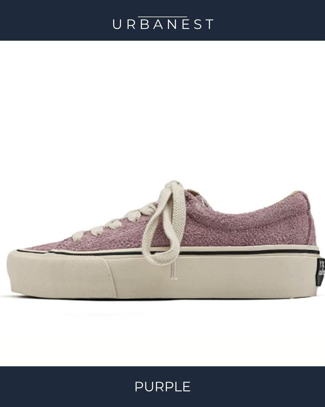 【URBANEST】レトロカジュアルローカットスエードスニーカー 4color UN0053