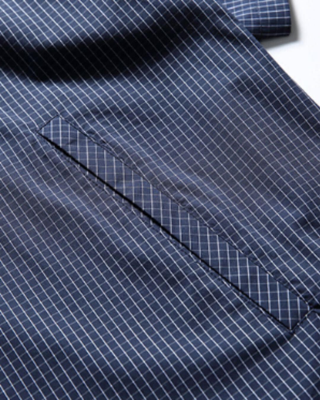 【URBANEST】リラックスフィット格子柄半袖シャツ 2color UN0093