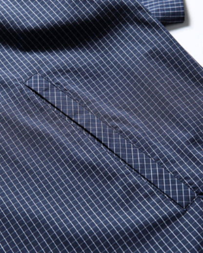 【URBANEST】リラックスフィット格子柄半袖シャツ 2color UN0093