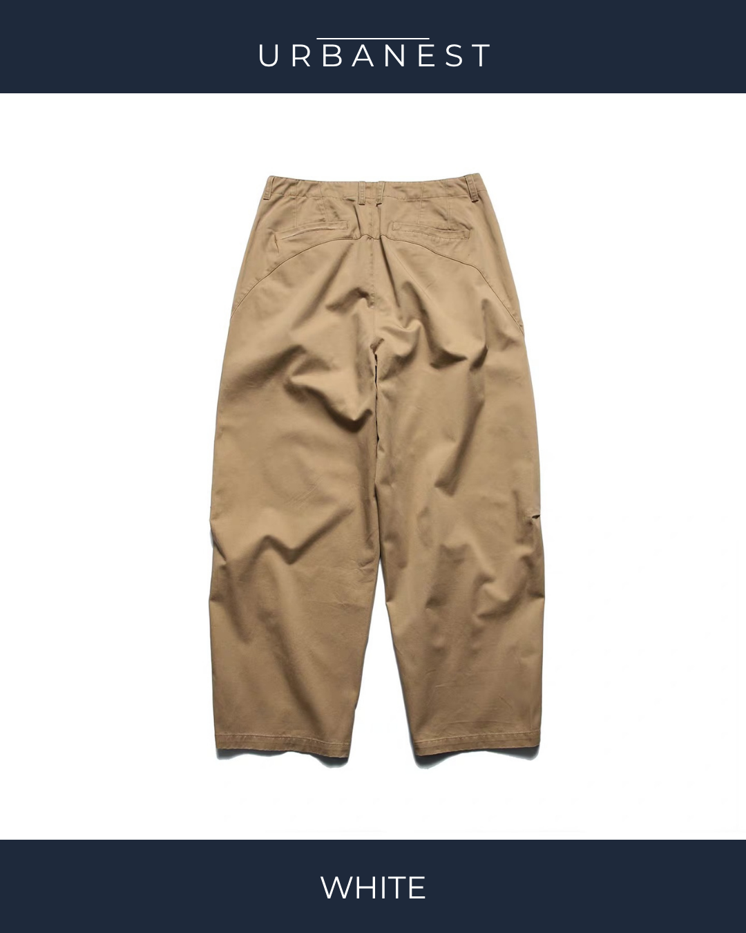 【URBANEST】ツータックバルーンチノパンツ 3color UN0040