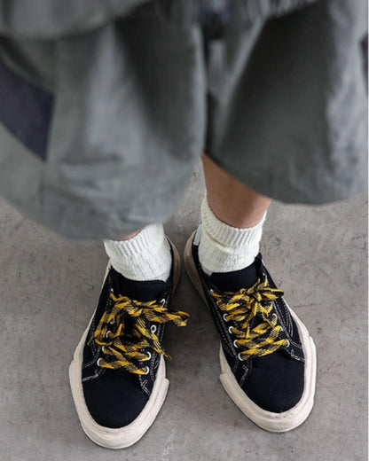 【URBANEST】キャンバス厚底ローカットスニーカー 3color UN0052