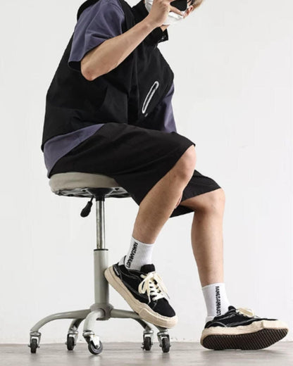 【URBANEST】極太ロープ風シューレースキャンバス厚底スニーカー 3color UN0055