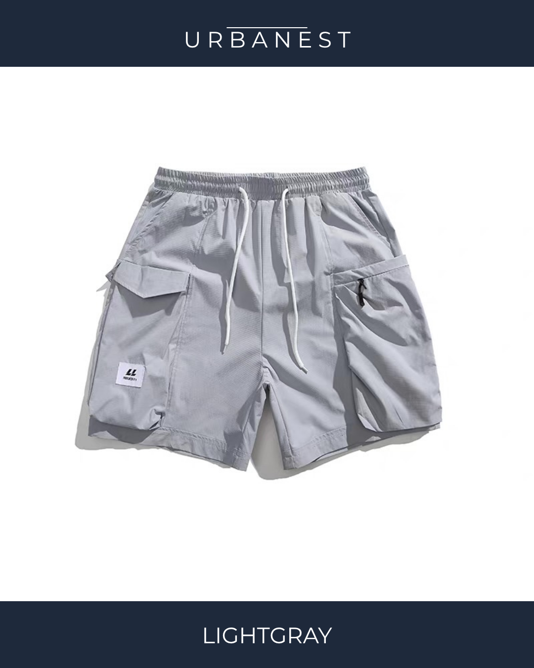 【URBANEST】マルチポケットカーゴショートパンツ 3color UN0009