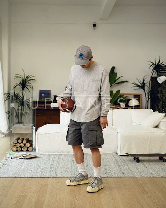 【URBANEST】マルチポケットカーゴショートパンツ 3color UN0031